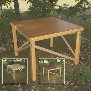 Freestanding platform plans