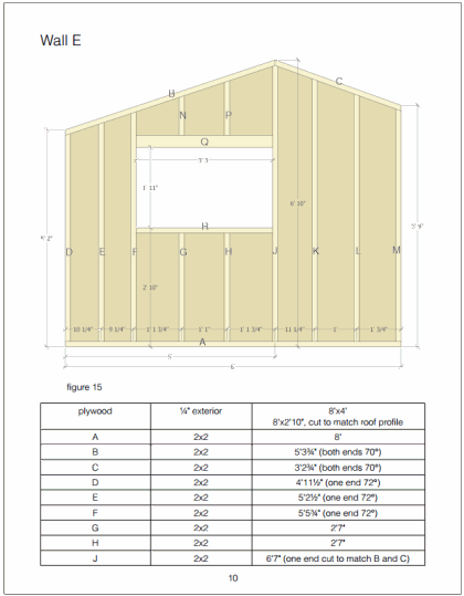 Example page of wall framing technique