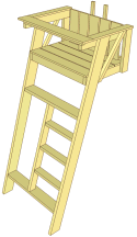 Eyrie tree platform