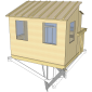 Back of tree house