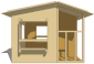 Left view of tree house