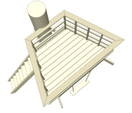 Terrazza tree deck