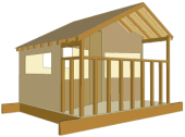 Zelkova treehouse for two trees